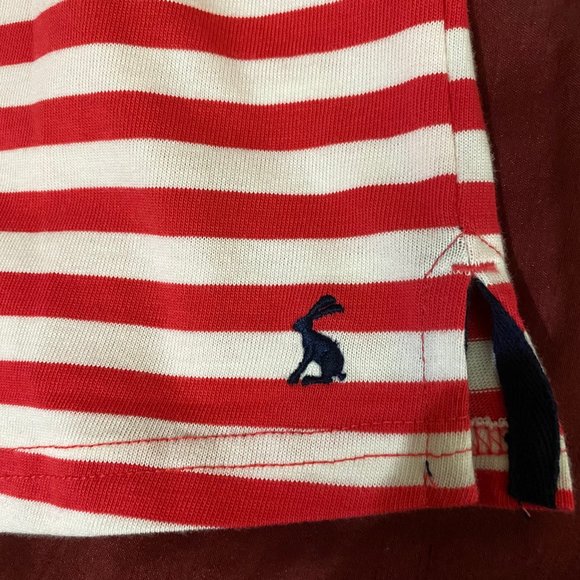 Joules Marina Jersey Top Cream Red Stripe 14 - Picture 10 of 13